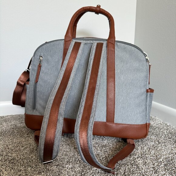 Freshly Picked Graphite Marseille Breast Pump Bag - Picture 9 of 9